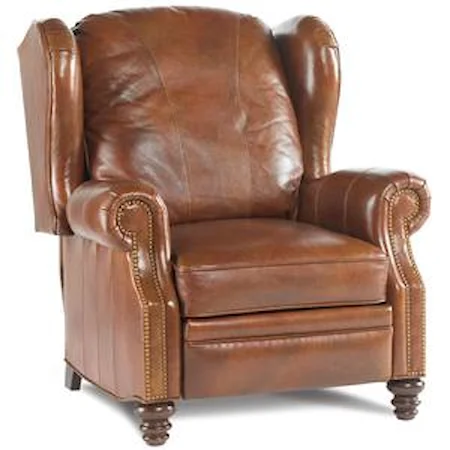 Traditional Wing Push Back Recliner